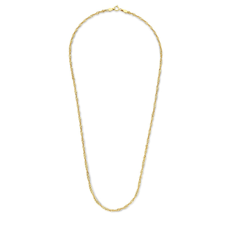 Isabel Bernard Rivoli Lilou 14 Carat Golden Necklace IB340113-zoom-