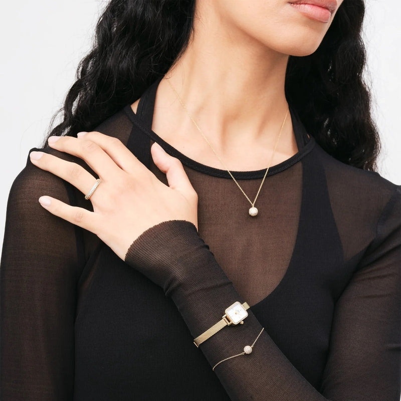 Daniel Wellington Pavé Golden Ring DW00400645-zoom-
