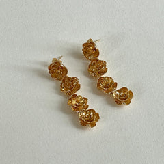 24Kae Gold Earrings 424108Y