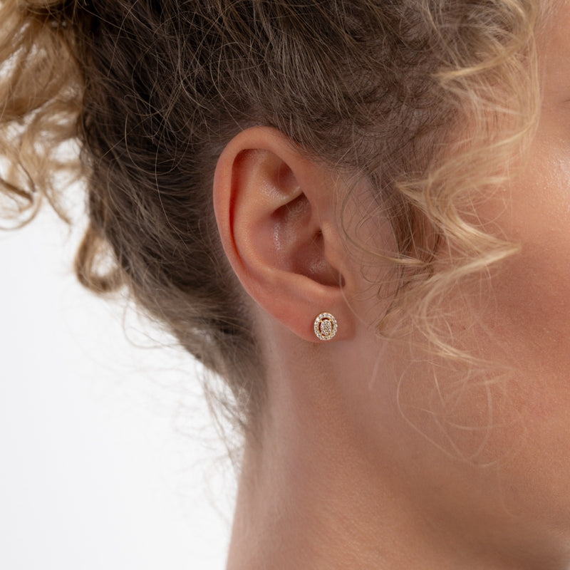 Isabel Bernard Le Marais Anne 14 Karat Gold Earrings IB360292-zoom-