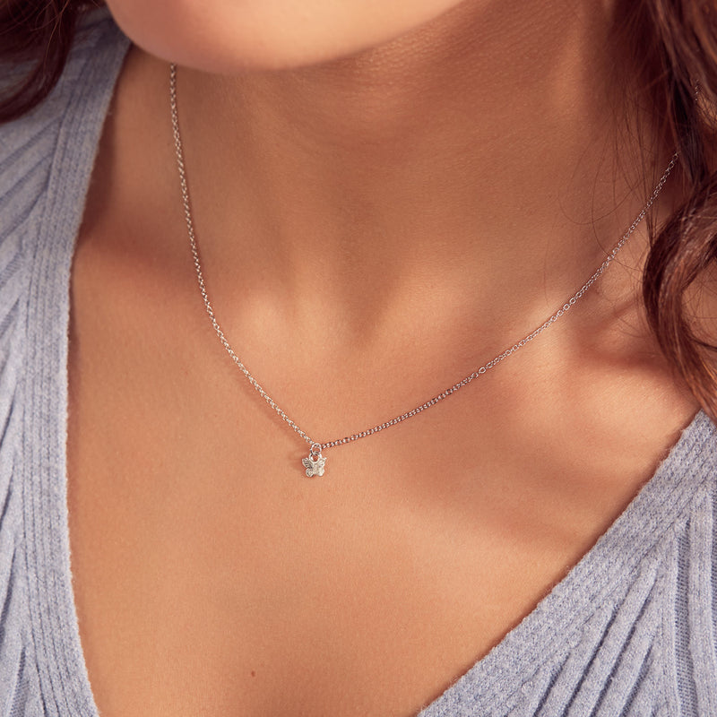 Karma Silver Necklace T230-zoom-
