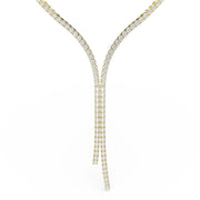 Swarovski Matrix Tennis Gold-Tone Necklace 5750601