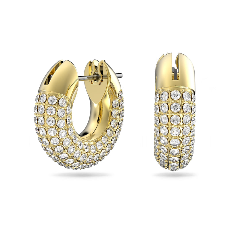 Swarovski Gold Hoop Earrings 5636530-zoom-