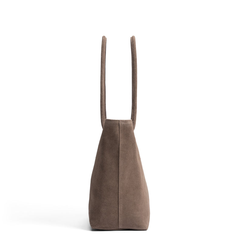 Isabel Bernard Honoré Elin Taupe Suede shoulder bag IB25111-178-zoom-