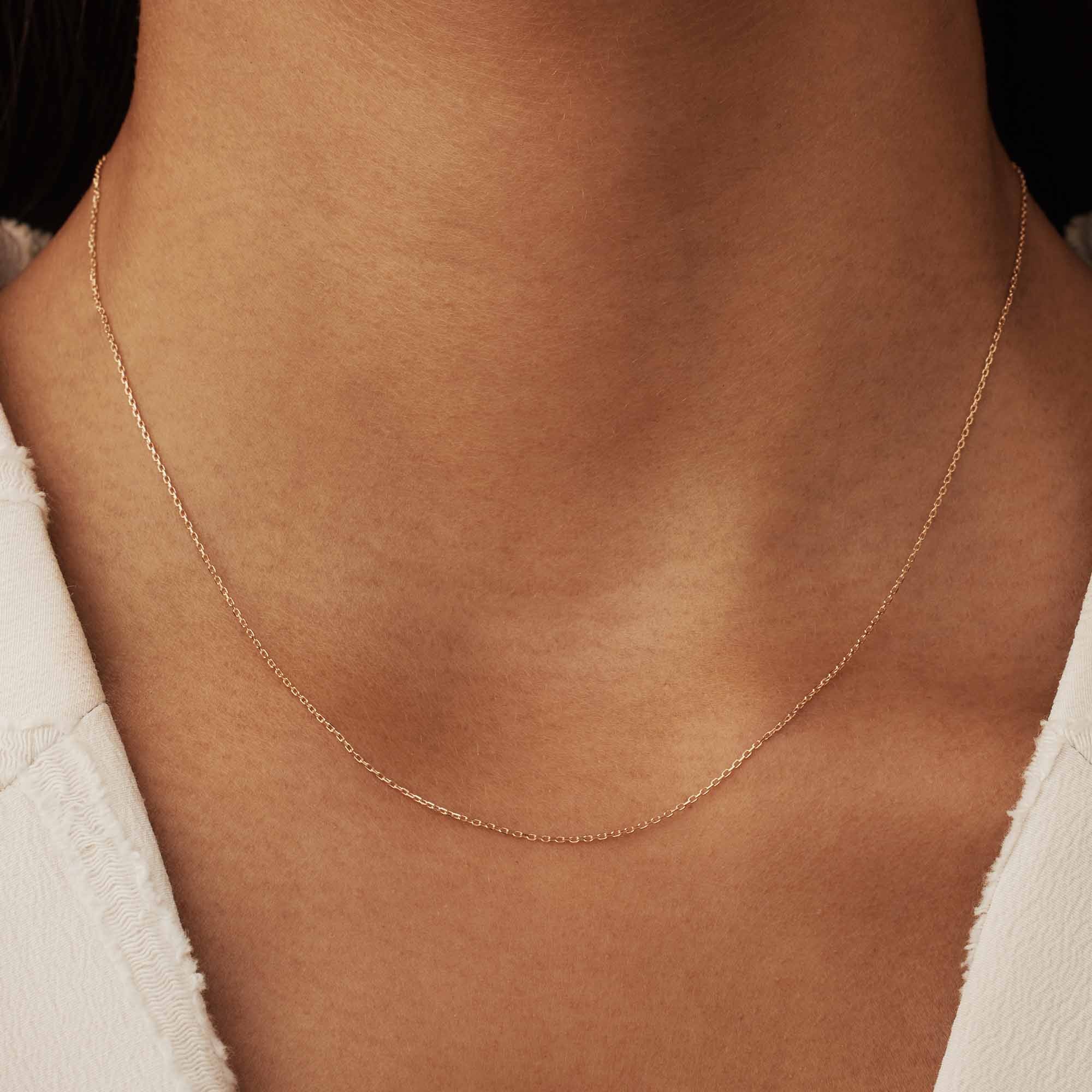 Isabel Bernard La Concorde Nicole 14 Carat Rosegold Necklace IB340120