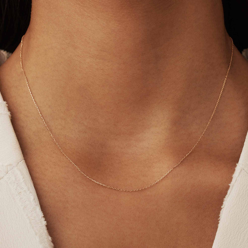 Isabel Bernard La Concorde Nicole 14 Carat Rosegold Necklace IB340120-zoom-