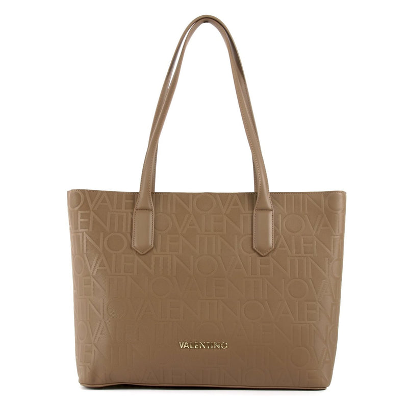 Valentino Bags Gynevra Re Beige Shopping Bag VBSA6801BEIGE-zoom-
