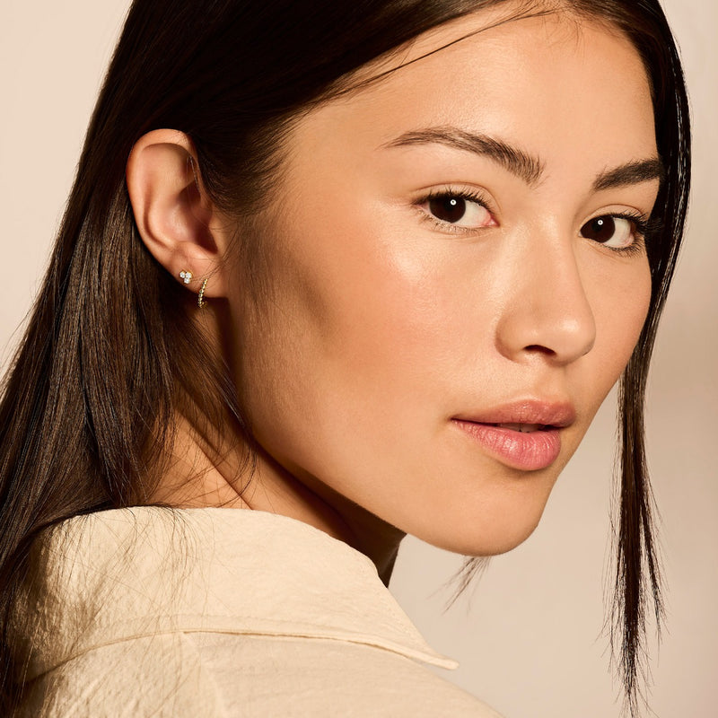 Blush Gold Ear Stud 7197YZI-zoom-