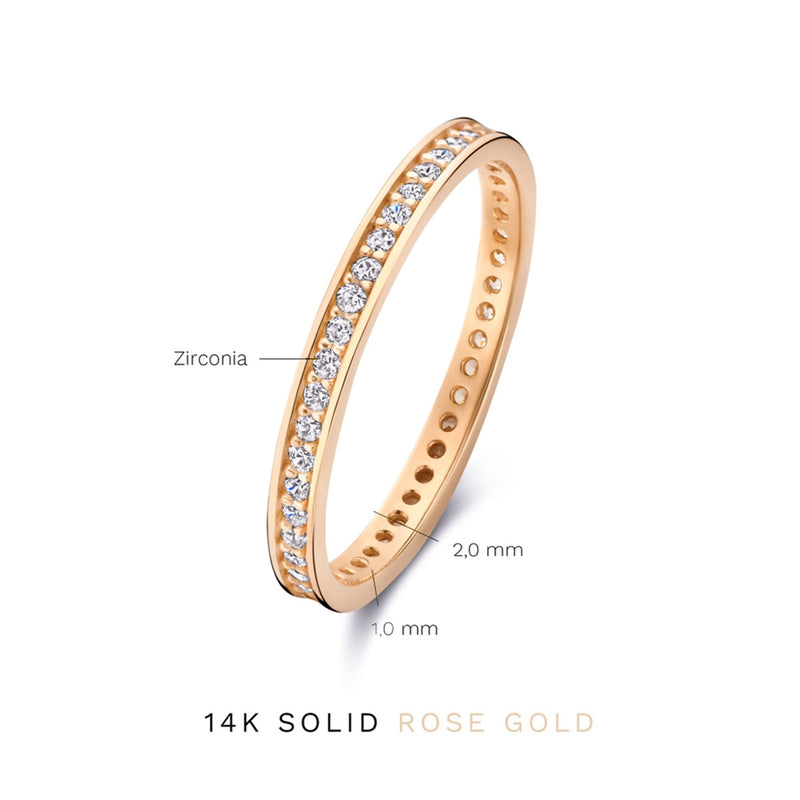 Isabel Bernard La Concorde Merle 14 Carat Rosegold Ring IB330053-60-zoom-