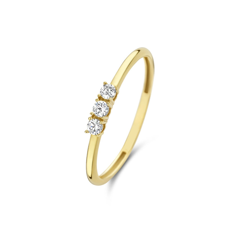 Beloro Jewels Monte Napoleone Stella 9 carat gold Ring BO330003-56-zoom-