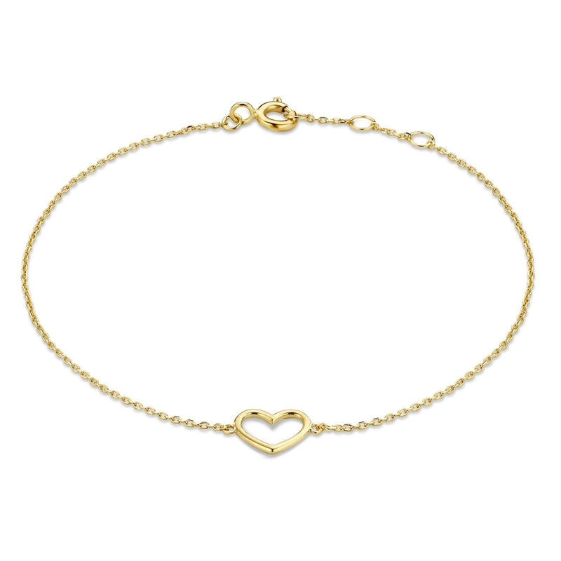 Isabel Bernard Cadeau d'Isabel 14 Carat Golden Necklace and Bracelet giftset IB90058-zoom-