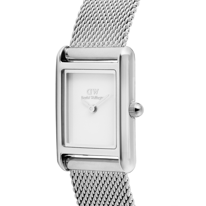 Daniel Wellington Bound Mini Sterling White Women's Watch DW00100927-zoom-