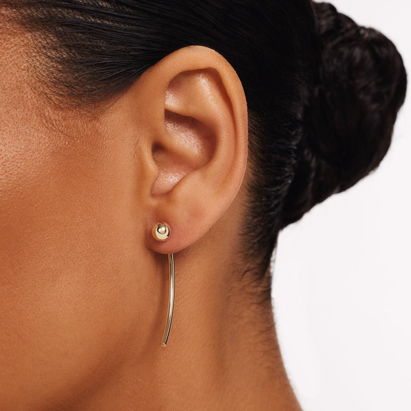 Isabel Bernard Rivoli Susette 14 karat gold earrings IB360280-zoom-