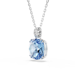 Swarovski Millenia Silver-Tone Necklace with Blue Pendant 5760057