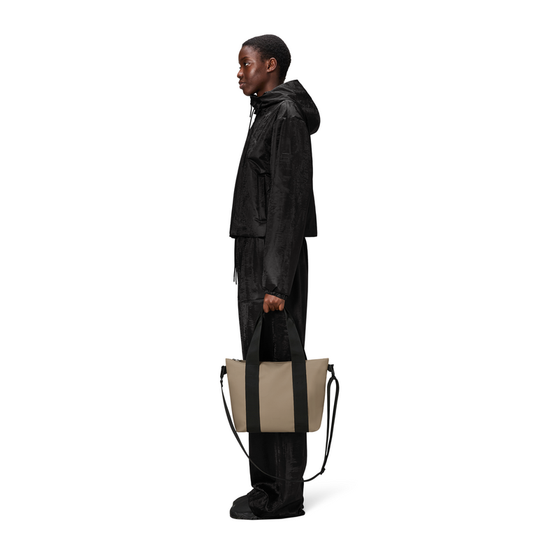 Rains Beige Shopper Micro R14180-133-zoom-
