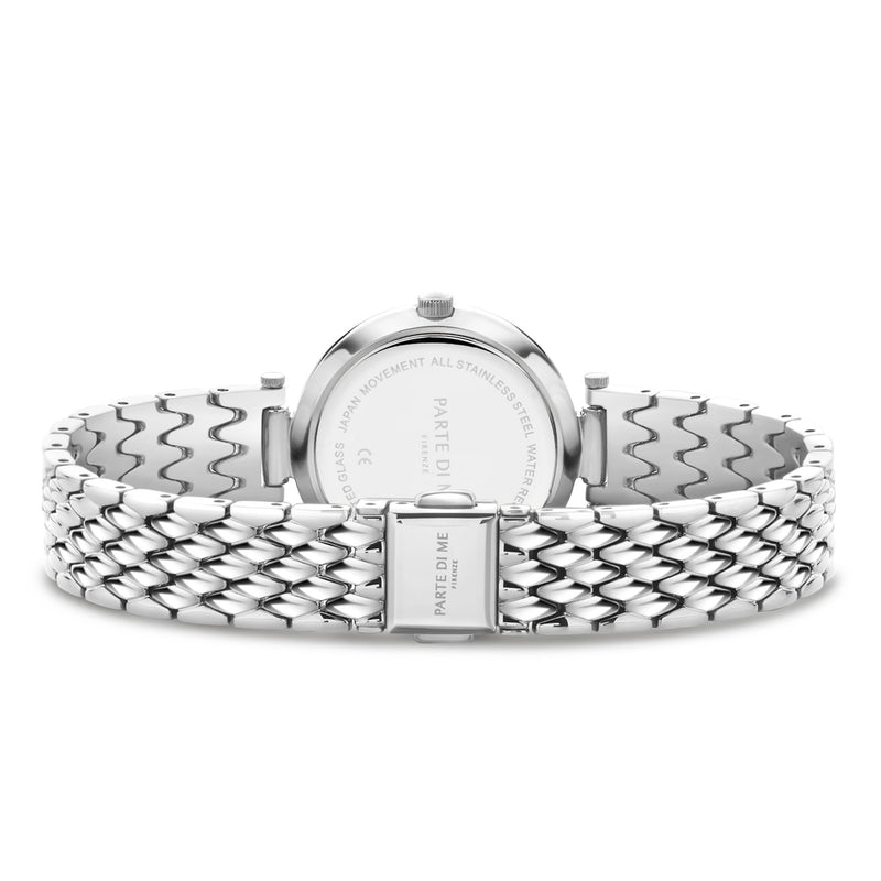 Parte Di Me Orologio Rond Women'sWatch Silver-coloured and Taupe PDM09009-zoom-
