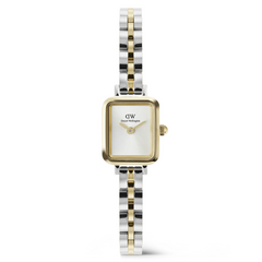 Daniel Wellington Quadro Mini Arch 3-Link Bicolor Women's Watch DW00100925