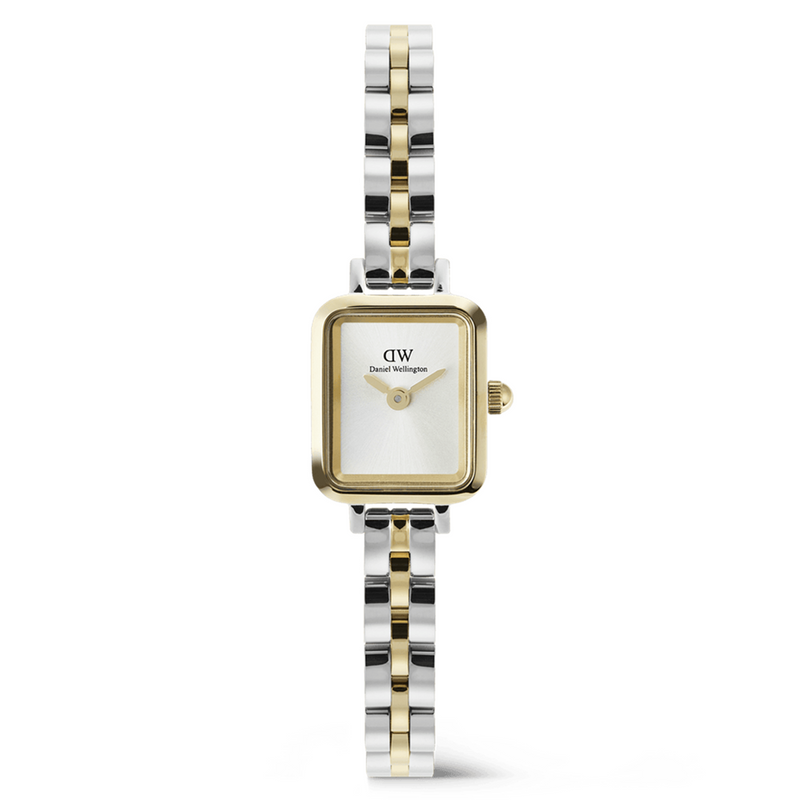 Daniel Wellington Quadro Mini Arch 3-Link Bicolor Women's Watch DW00100925-zoom-