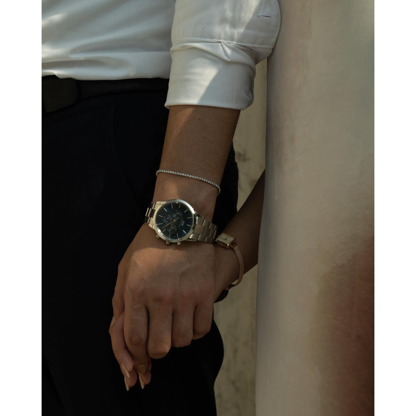 Daniel Wellington Iconic Link Silver Watch DW00100645