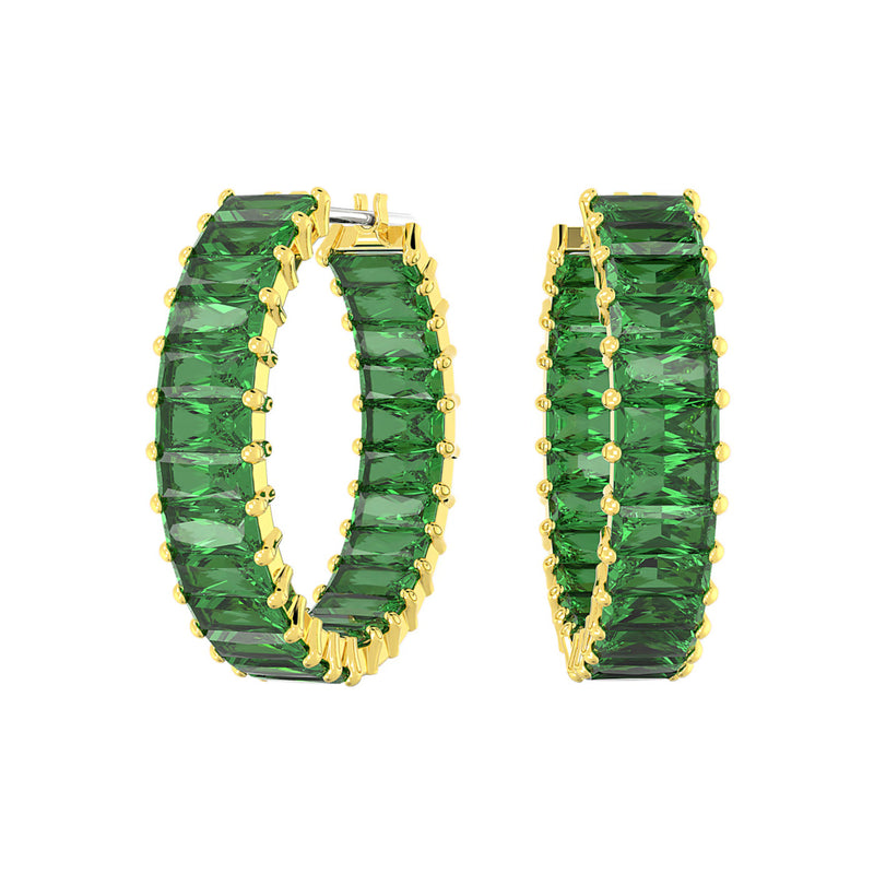 Swarovski Matrix Gold Earrings 5658651-zoom-