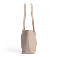Isabel Bernard Honoré Nata Taupe Leather Shopper of Calfskin Leather IB25086-078