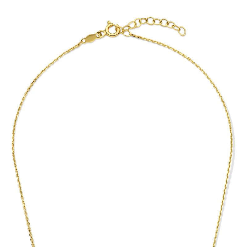 Beloro Jewels Monte Napoleone Stella 9 carat gold Necklace BO340030-zoom-
