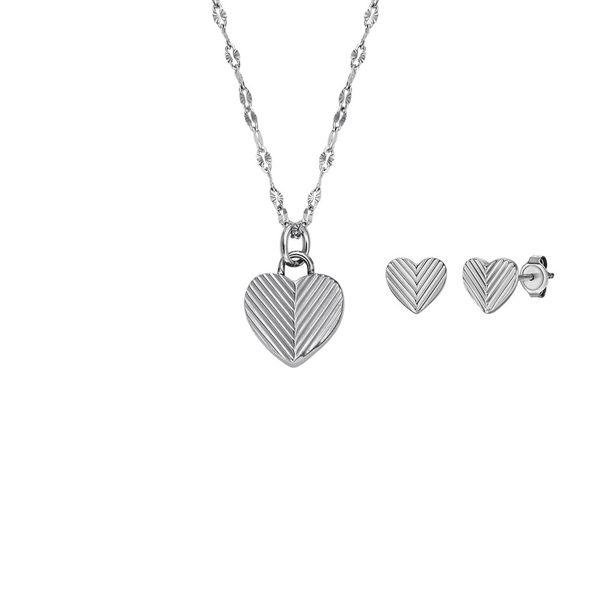 Fossil Harlow Silver Gift Set JF04669SET