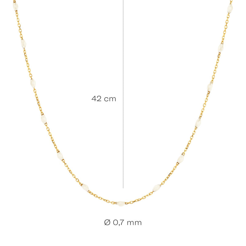 Blush 14 karat gold Necklace 3162YRM-zoom-