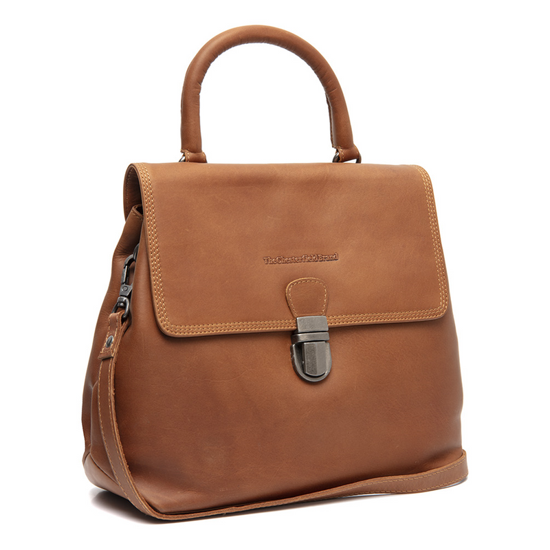 The Chesterfield Brand Angera Leather Cognac Shoulder Bag C48.136431-zoom-