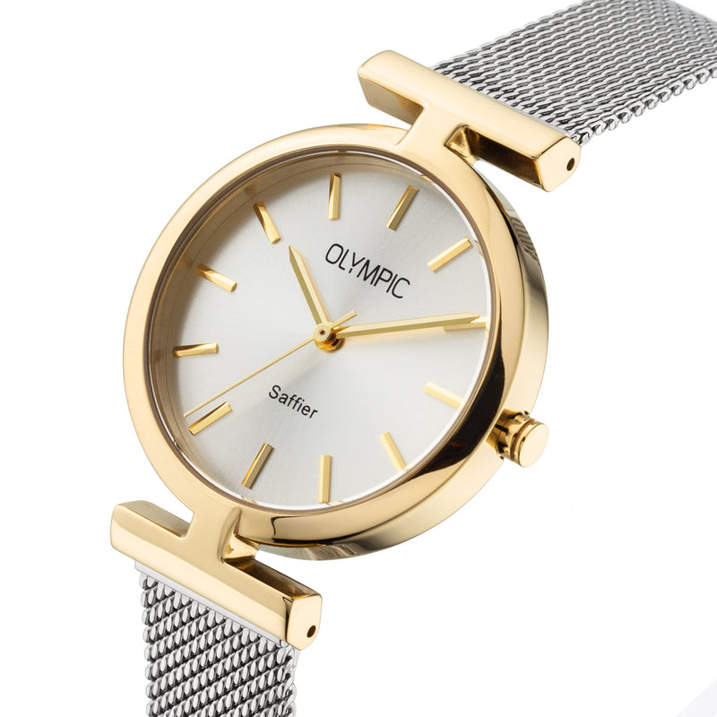 Olympic Horizon Gold and Silver Women's Watch OL90DDS001B-zoom-