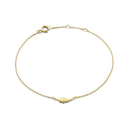 Isabel Bernard Monceau Giselle 14 Carat Golden Bracelet IB320080