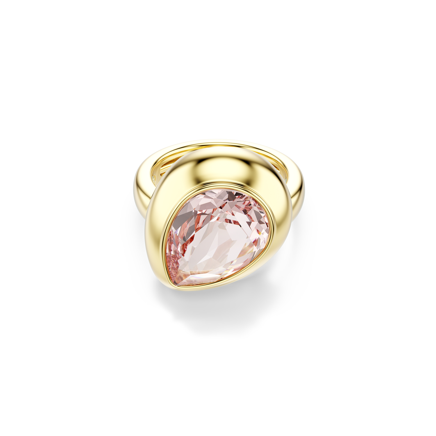 Swarovski Gema Gold Plated Ring Set 5753094
