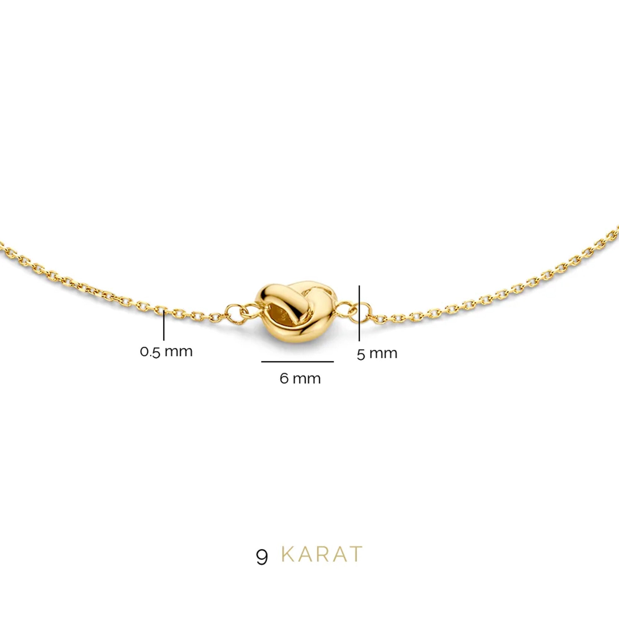 Beloro Jewels Della Spiga Emilia 9 carat gold Bracelet BO320020