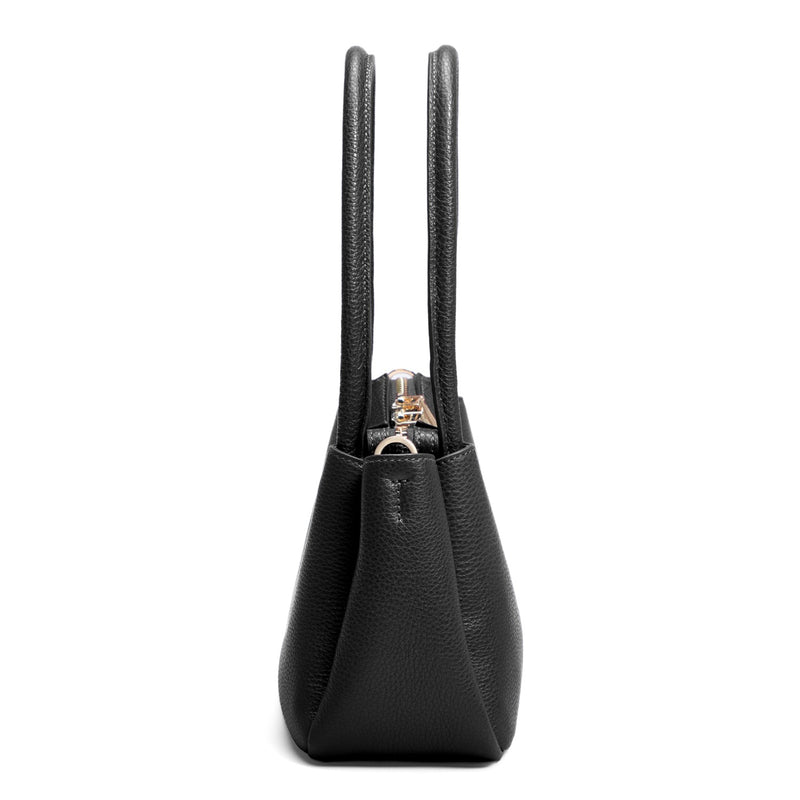 Isabel Bernard Honoré Eve Black Calfskin Leather handbag IB21133-001-zoom-