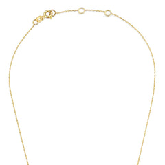 Beloro Jewels Monte Napoleone Irene 9 karat gold necklace with zirconia stones BO340048
