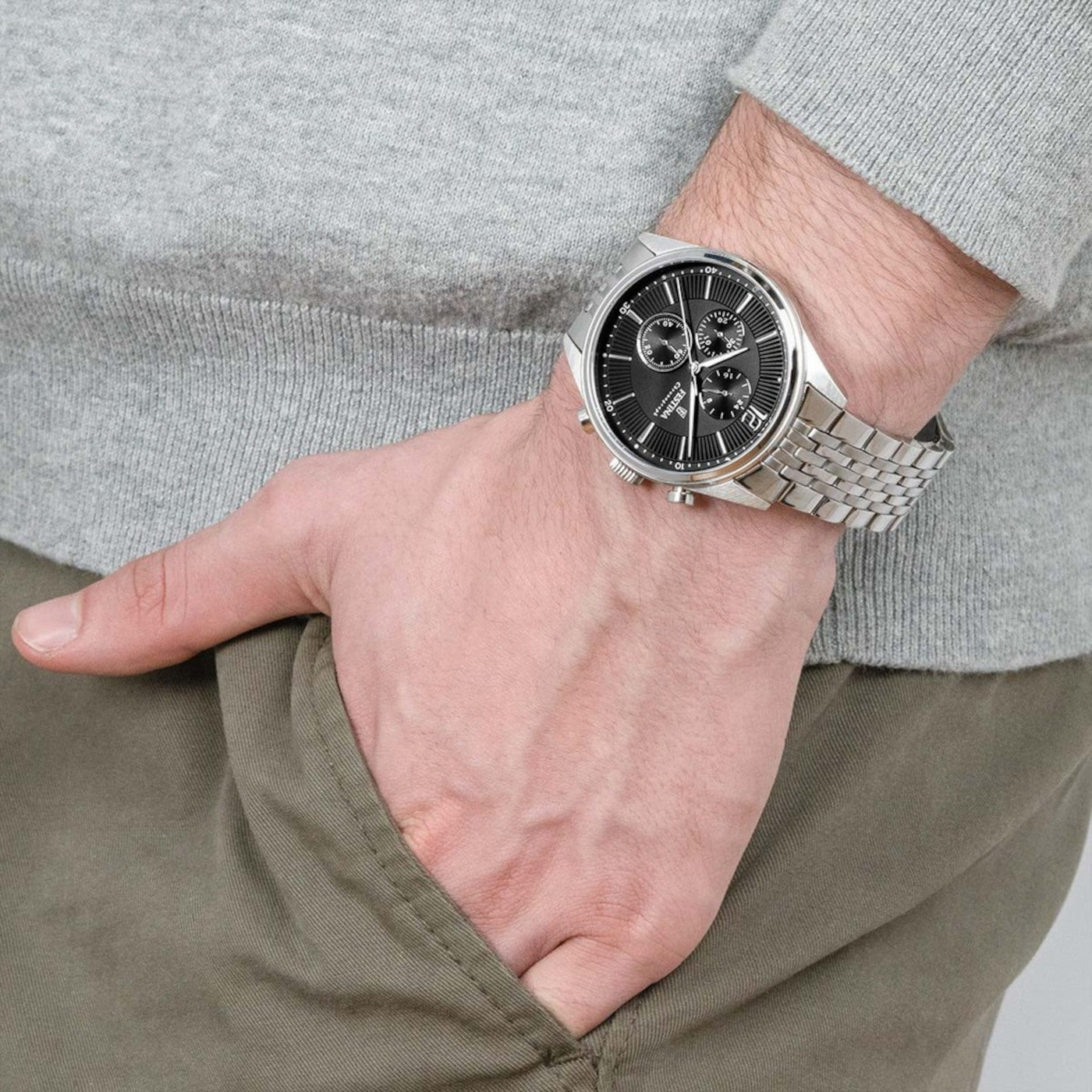 Festina Timeless Chrono Silver Watch F20285/4