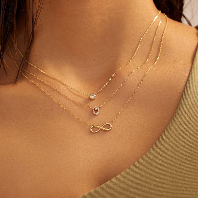 Beloro Jewels Monte Napoleone Leontina 9 carat gold Necklace BO340014-zoom-