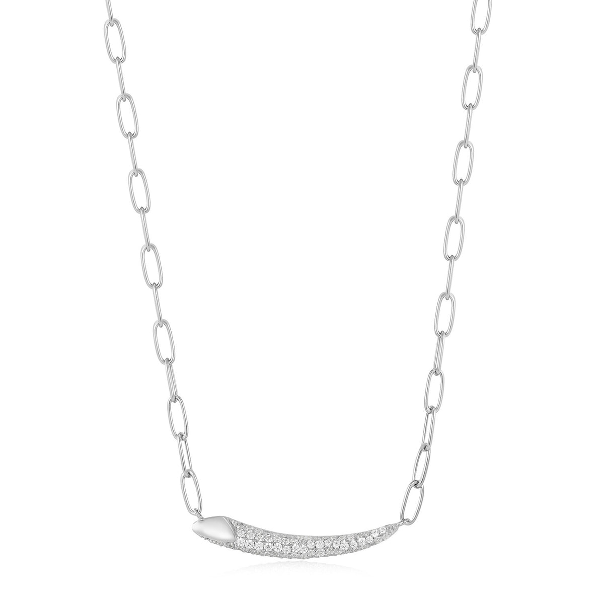 Ania Haie Tough Love 2 925 Sterling Silver Necklace 2002-AH-N051-01H