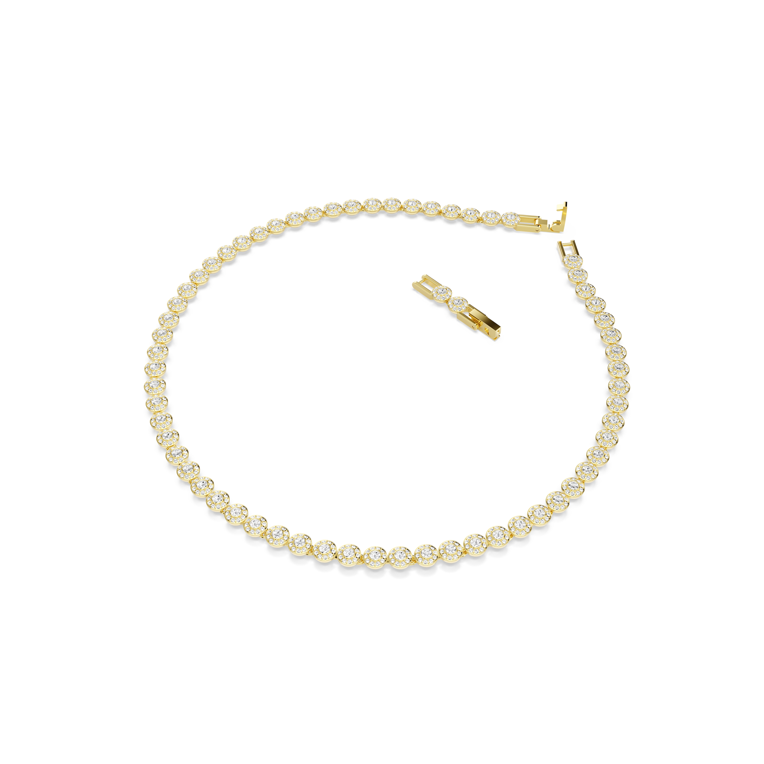 Swarovski Una Gold Plated Necklace 5751560