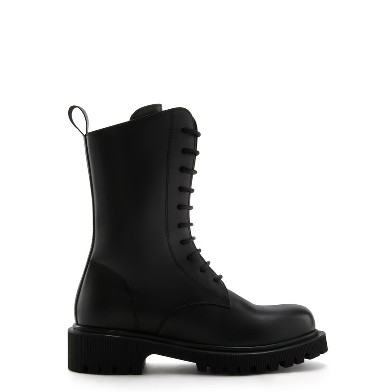 Isabel Bernard Vendôme Myrthe Black Calfskin Lace-up boots IB53008-01-36-zoom-
