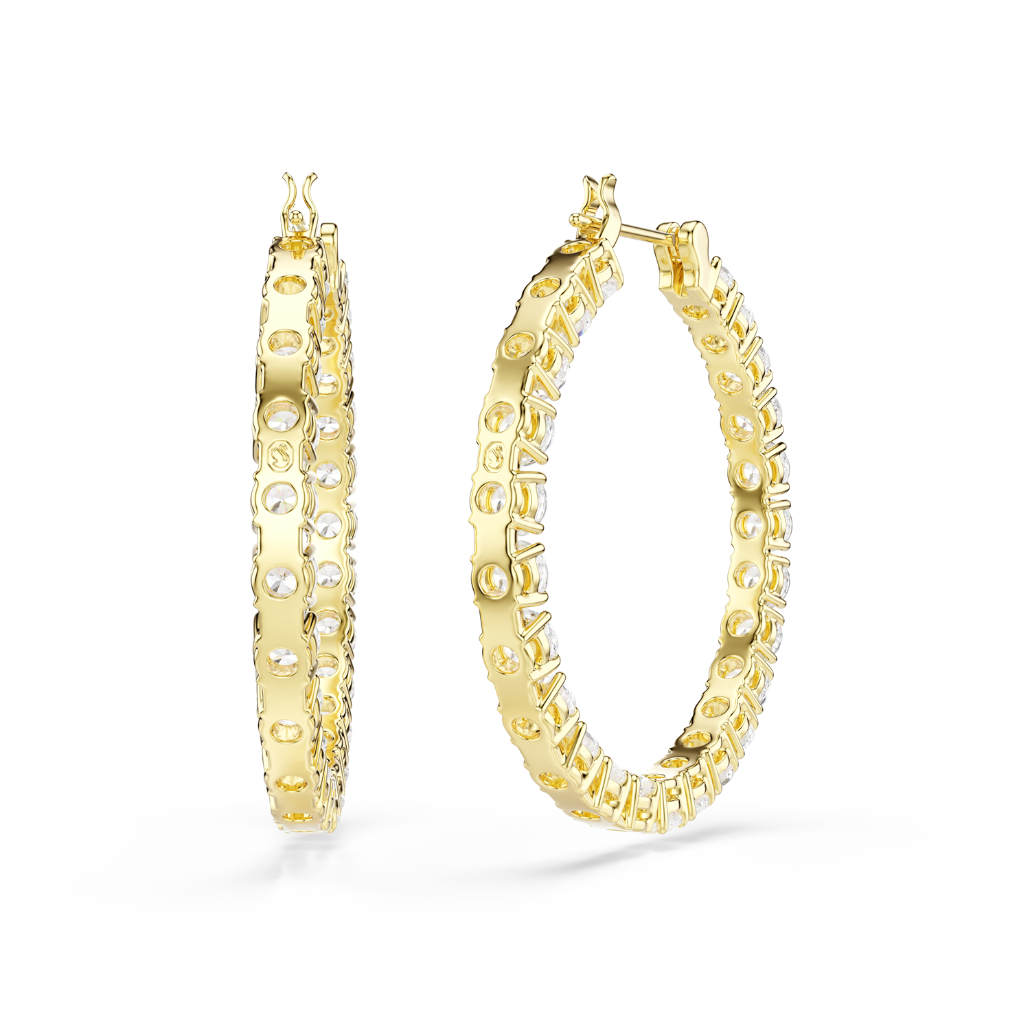 Swarovski Matrix Gold Plated Earrings 5750620