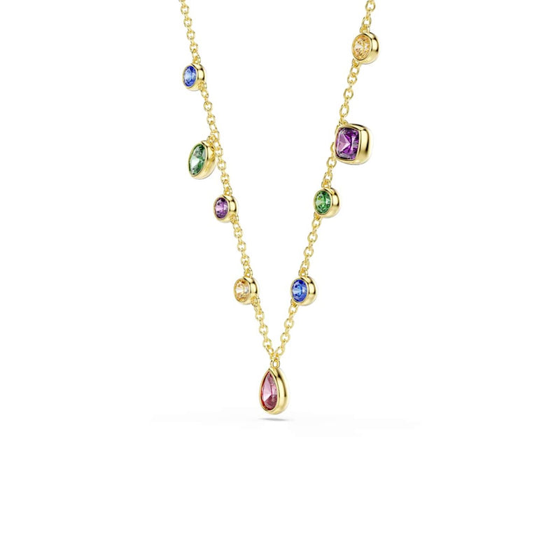 Swarovski Imber Organic Gold-Tone Multicolour Necklace 5753274-zoom-
