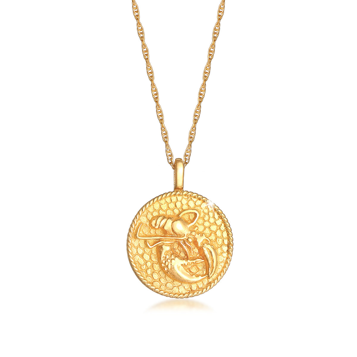 Elli 925 Sterling Silver Coin Necklace 2004-BF-0007803-001