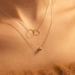 Beloro Jewels La Rinascente Assane 9 Karat Gold Necklace BO340045