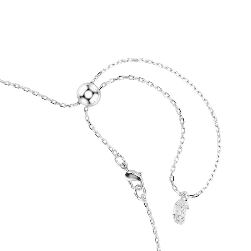 Swarovski Matrix Crash Silver-Tone Necklace 5754020-zoom-