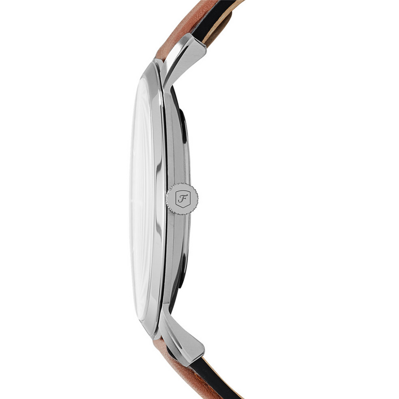 Fossil The Minimalist Silver and Blue Men's Watch FS5304-zoom-
