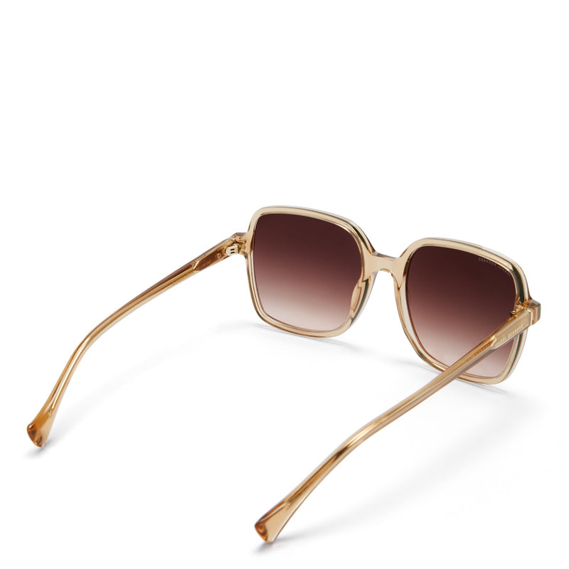 Isabel Bernard La Villette Rene Transparant Beige Vierkante Zonnebril IB400000-02-14-zoom-