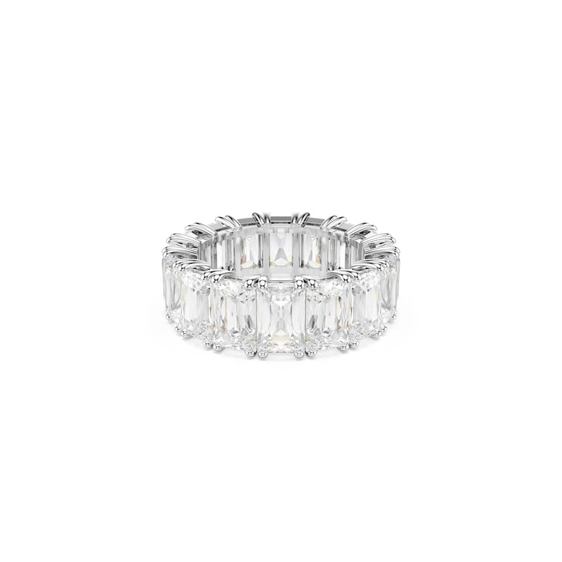 Swarovski Re Matrix Silver Coloured Ring 5709279-zoom-
