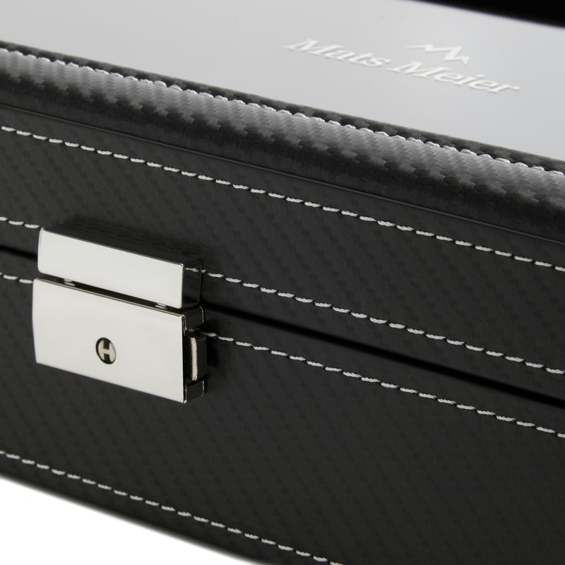 Mats Meier Mont Fort Black Watchbox voor 12 Watchs-zoom-