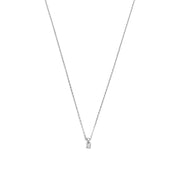 Isabel Bernard De la Paix Céline 14 Carat Whitegold Necklace | diamond 0.05 ct | IBD350004